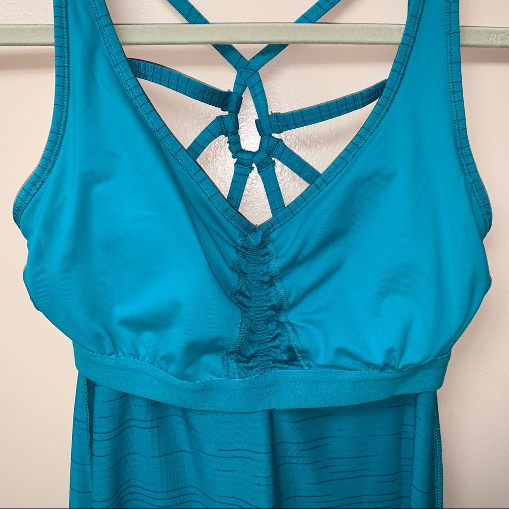 🚫 SOLD prAna Striped Dreaming Shelf Bra Dress XS - Picture 4 of 10